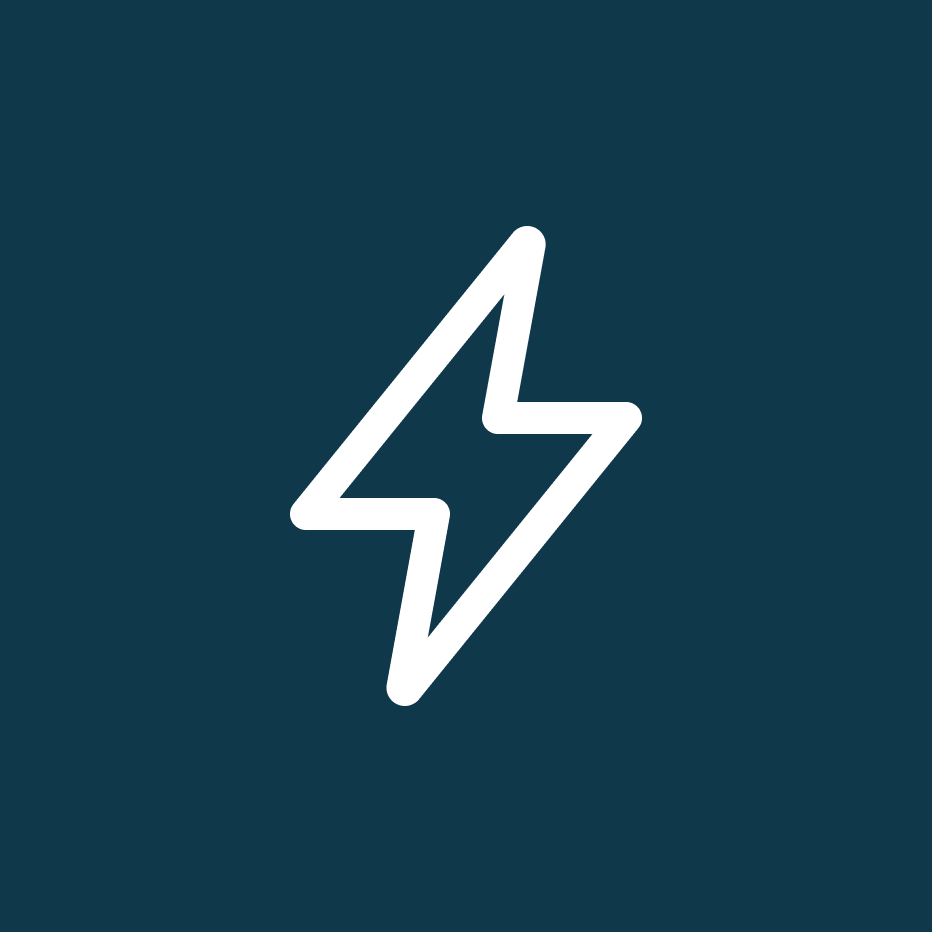 Lightning bolt icon